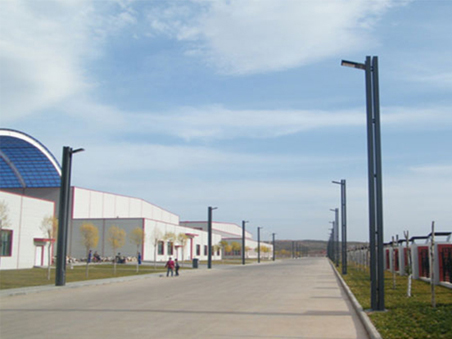 国能集团神东煤炭公司设备维修中心二厂厂区LED路灯